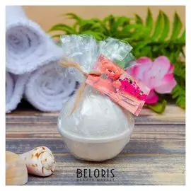 Шипучая бомбочка из персидской соли "Счастливых моментов" с эфирным маслом мяты, 140 гр