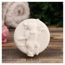 Шипучая бомбочка коровка аромат эвкалипт