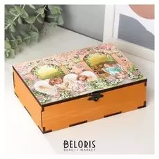 Шкатулка "Ангелочки" 18х13 см