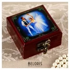 Шкатулка «Балет», 8х8 см