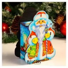 Шкатулка Дед мороз, 19,5х13,5х8 см