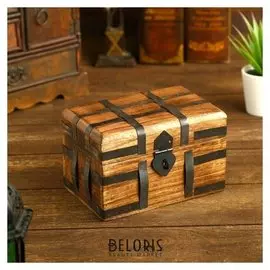 Шкатулка дерево "Ирида" 15,2х10х8,9 см