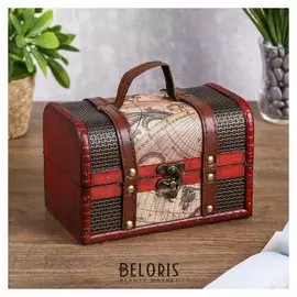 Шкатулка "Карта древности"