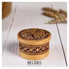 Шкатулка "Малютка", виноград, 5х3 см, береста