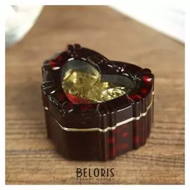 Шкатулка музыкальная "Сердце резное"