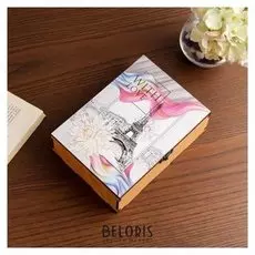 Шкатулка "Париж" 18х13 см