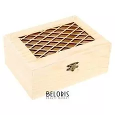 Шкатулка под роспись "Сеточка на крышке"