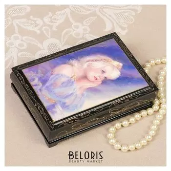 Шкатулка «Принцесса», 10×14 см, лаковая миниатюра