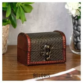 Шкатулка сундучок "Сеточка"