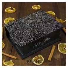 Шкатулка "Узор" 19,5х15х7 см