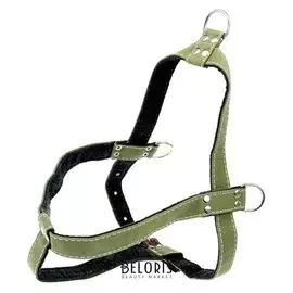 Шлейка брезентовая на фетре регулируемая многоразмерная, ОШ 100 см, ОГ 82-104, ширина 3,5 см