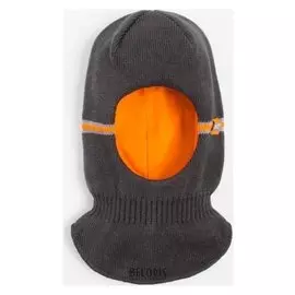 Шлем-капор детский, цвет графитовый, размер 50-52