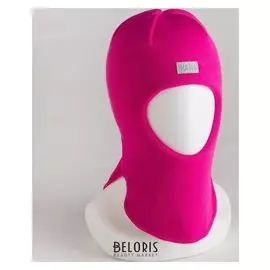 Шлем-капор для девочки, цвет фуксия, размер 52-54