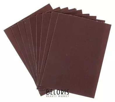 Шлифлист на тканевой основе, зернистость № 0, 240х170 мм, (Набор 10 шт), водостойкий