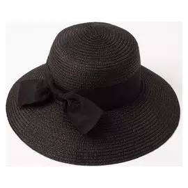 Шляпа женская Minaku "Beach", размер 56-58, цвет черный