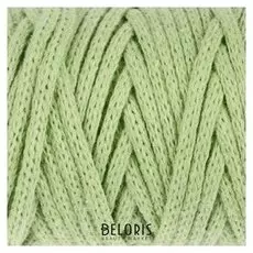 Шнур для рукоделия хлопковый "Софтино" 100% хлопок 4 мм, 50м/140гр (Фисташковый)
