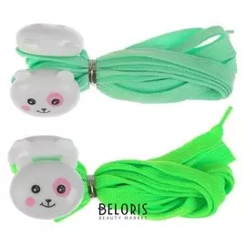 Шнурки световые "Мордочка" 2 штуки, длина шнурка 120 см