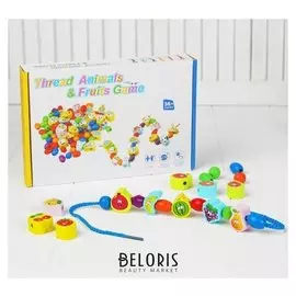 Шнуровка Фрукты в наборе