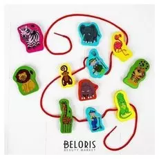 Шнуровка Весёлый зоопарк