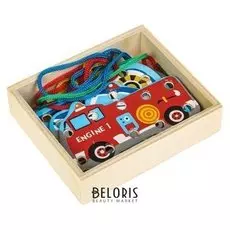 Шнуровка в коробке Машины