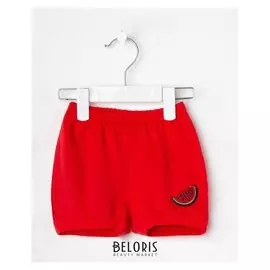 Шорты детские «Лето», цвет красный, рост 74 см (48)