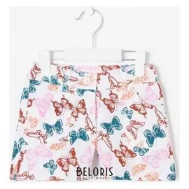 Шорты для девочки, цвет белый, рост 92 см (2 года)