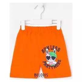 Шорты для девочки Runless, цвет оранжевый, рост 86 см