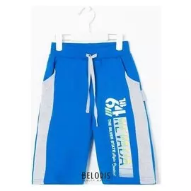 Шорты для мальчика, цвет электрик, рост 116 см (6 лет)