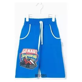 Шорты для мальчика, цвет электрик, рост 116 см (6 лет)