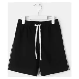 Шорты для мальчика, цвет чёрный, рост 110 см (60)