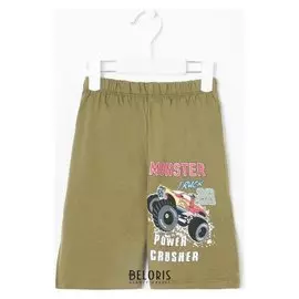 Шорты для мальчика, цвет хаки, рост 104 см (4 года)