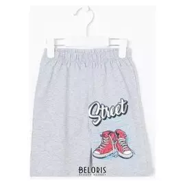 Шорты для мальчика, цвет меланж, рост 122 см (7 лет)