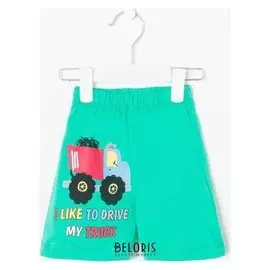 Шорты для мальчика, цвет ментол, рост 92 см (2 года)