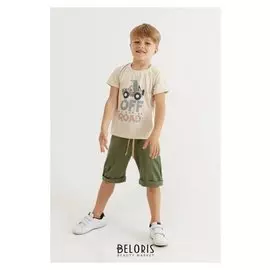 Шорты для мальчика Kaftan "Safari" р.32 (110-116 см), зелёный