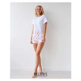 Шорты женские Kaftan "Сердечки", р.44-46