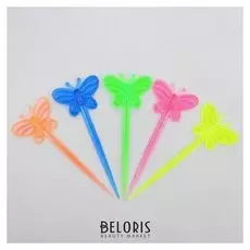 Шпажки для канапе «Бабочка», набор 24 шт.