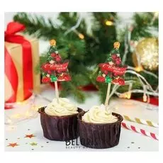 Шпажки «С новым годом», ёлка, набор 12 шт.