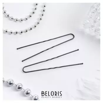 Шпильки для волос чёрные, 6,3 см (Набор 10 шт.)