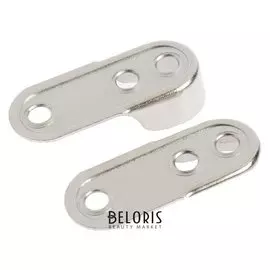 Штангодержатель 30х15, цвет хром, 2 шт.