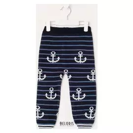 Штанишки детские, цвет джинс, рост 80 см (Размер 30)