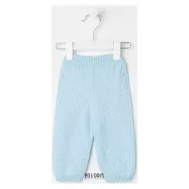 Штанишки детские «Облачко» цвет голубой, рост 62-68 см