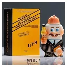 Штоф фарфоровый «Электрик», в упаковке книге