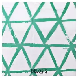 Штора для ванной 180×180 см "Ромбы", EVA