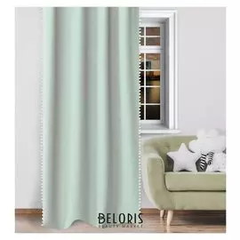 Штора облегченная "Этель", 145*260 см, бирюзовый