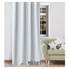 Штора облегченная "Этель", 145*260 см, голубой