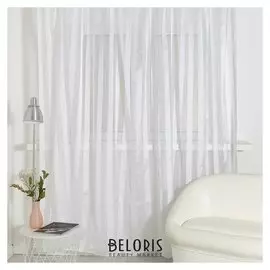 Штора тюль Germany 001 Tule T 290х260 см, белый, п/э 100%
