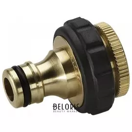 Штуцер латунный резьбовой G3/4 с переходной муфтой G1/2