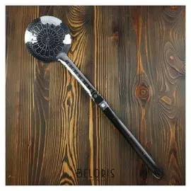 Шумовка большая, граб черный, 64см