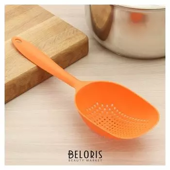 Шумовка прямоугольная, 34 см