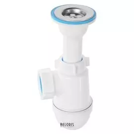 Сифон для раковины "АНИ" C2000, 1 1/4" х 40 мм, с литым выпуском, нержавеющая решетка